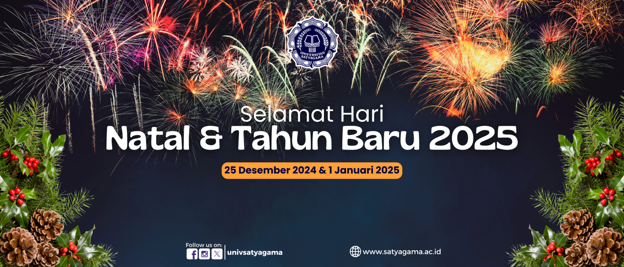 Selamat Hari Natal & Tahun Baru 2024